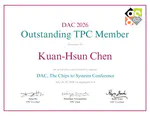 DAC 2026 Outstanding TPC Member